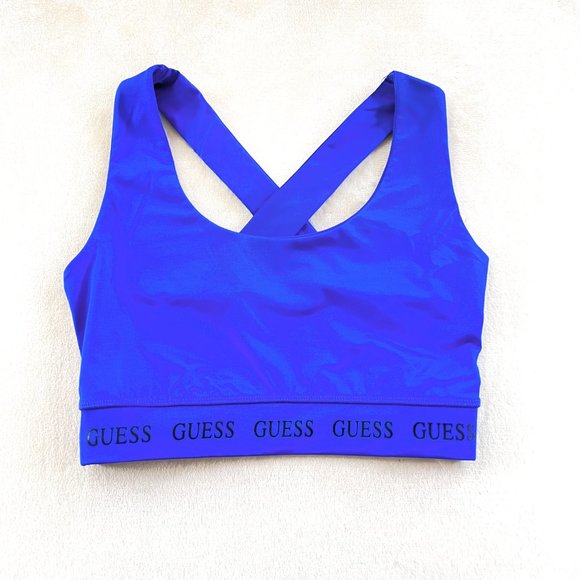 Guess Active Bra Top in Macaw Blue - Picture 5 of 6